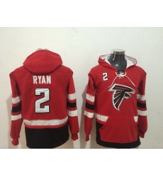 Men Nike Atlanta Falcons Matt Ryan 2 NFL Winter Thick Hoodie Men Nike Atlanta Falcons Matt Ryan 2 NFL Winter Thick Hoodie