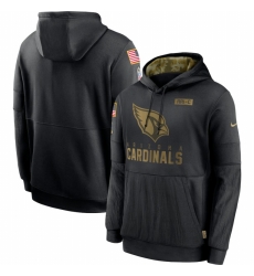 Men Arizona Cardinals Nike 2020 Salute to Service Sideline Performance Pullover Hoodie Black Men Arizona Cardinals Nike 2020 Salute to Service Sideline Performance Pullover Hoodie Black