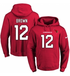 NFL Mens Nike Arizona Cardinals 12 John Brown Red Name Number Pullover Hoodie NFL Mens Nike Arizona Cardinals 12 John Brown Red Name Number Pullover Hoodie