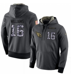 NFL Mens Nike Arizona Cardinals 16 Chad Williams Stitched Black Anthracite Salute to Service Player Performance Hoodie NFL Mens Nike Arizona Cardinals 16 Chad Williams Stitched Black Anthracite Salute to Service Player Performance Hoodie