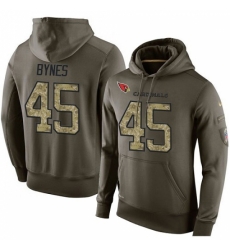 NFL Nike Arizona Cardinals 45 Josh Bynes Green Salute To Service Mens Pullover Hoodie NFL Nike Arizona Cardinals 45 Josh Bynes Green Salute To Service Mens Pullover Hoodie