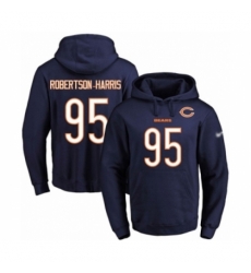 Football Mens Chicago Bears 95 Roy Robertson Harris Navy Blue Name Number Pullover Hoodie Football Mens Chicago Bears 95 Roy Robertson Harris Navy Blue Name Number Pullover Hoodie