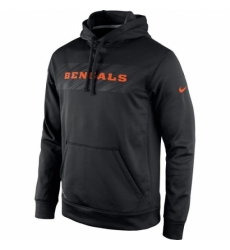 NFL Cincinnati Bengals Nike KO Speed Wordmark Performance Hoodie Black NFL Cincinnati Bengals Nike KO Speed Wordmark Performance Hoodie Black