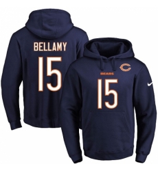 NFL Mens Nike Chicago Bears 15 Josh Bellamy Navy Blue Name Number Pullover Hoodie NFL Mens Nike Chicago Bears 15 Josh Bellamy Navy Blue Name Number Pullover Hoodie