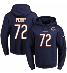 NFL Mens Nike Chicago Bears 72 William Perry Navy Blue Name Number Pullover Hoodie NFL Mens Nike Chicago Bears 72 William Perry Navy Blue Name Number Pullover Hoodie
