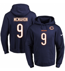 NFL Mens Nike Chicago Bears 9 Jim McMahon Navy Blue Name Number Pullover Hoodie NFL Mens Nike Chicago Bears 9 Jim McMahon Navy Blue Name Number Pullover Hoodie