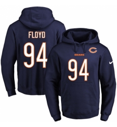 NFL Mens Nike Chicago Bears 94 Leonard Floyd Navy Blue Name Number Pullover Hoodie NFL Mens Nike Chicago Bears 94 Leonard Floyd Navy Blue Name Number Pullover Hoodie