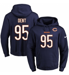 NFL Mens Nike Chicago Bears 95 Richard Dent Navy Blue Name Number Pullover Hoodie NFL Mens Nike Chicago Bears 95 Richard Dent Navy Blue Name Number Pullover Hoodie