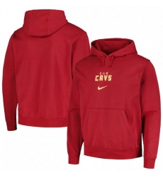 Men Cleveland Cavaliers Wine 2023 24 City Edition Essential Club Pullover Hoodie Men Cleveland Cavaliers Wine 2023 24 City Edition Essential Club Pullover Hoodie