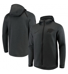 Men Oklahoma City Thunder Nike Showtime Tonal Therma Flex Performance Full Zip Hoodie Black Men Oklahoma City Thunder Nike Showtime Tonal Therma Flex Performance Full Zip Hoodie Black