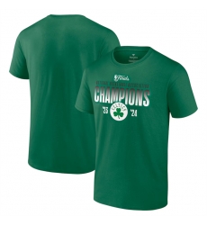 Men Boston Celtics Kelly Green 2024 Finals Champions Blocked Shot T Shirt Men Boston Celtics Kelly Green 2024 Finals Champions Blocked Shot T Shirt