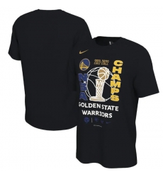 Men's Golden State Warriors 2021-2022 Black NBA Finals Champions Locker Room T-Shirt Men's Golden State Warriors 2021-2022 Black NBA Finals Champions Locker Room T-Shirt