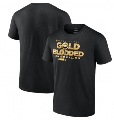 Men's Golden State Warriors 2021-2022 NBA Finals Champions Gold Blooded T-Shirt Men's Golden State Warriors 2021-2022 NBA Finals Champions Gold Blooded T-Shirt