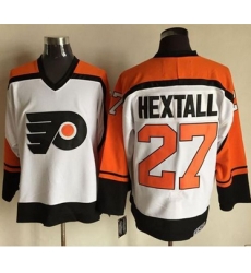 Flyers #27 Ron Hextall WhiteBlack CCM Throwback Stitched NHL Jersey Flyers #27 Ron Hextall WhiteBlack CCM Throwback Stitched NHL Jersey