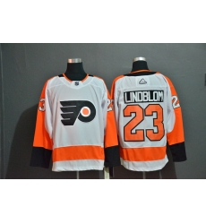Men Philadelphia Flyers 23 Oskar Lindblom White Adidas Jersey Men Philadelphia Flyers 23 Oskar Lindblom White Adidas Jersey