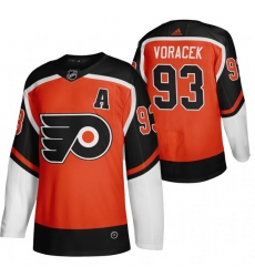 Men Philadelphia Flyers 93 Jakub Voracek Orange Adidas 2020 21 Reverse Retro Alternate NHL Jersey Men Philadelphia Flyers 93 Jakub Voracek Orange Adidas 2020 21 Reverse Retro Alternate NHL Jersey