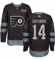 Mens Adidas Philadelphia Flyers 14 Sean Couturier Premier Black 1917 2017 100th Anniversary NHL Jersey Mens Adidas Philadelphia Flyers 14 Sean Couturier Premier Black 1917 2017 100th Anniversary NHL Jersey