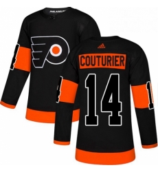 Mens Adidas Philadelphia Flyers 14 Sean Couturier Premier Black Alternate NHL Jersey Mens Adidas Philadelphia Flyers 14 Sean Couturier Premier Black Alternate NHL Jersey