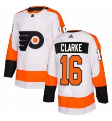 Mens Adidas Philadelphia Flyers 16 Bobby Clarke Authentic White Away NHL Jersey Mens Adidas Philadelphia Flyers 16 Bobby Clarke Authentic White Away NHL Jersey