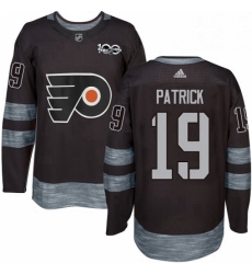 Mens Adidas Philadelphia Flyers 19 Nolan Patrick Authentic Black 1917 2017 100th Anniversary NHL Jersey Mens Adidas Philadelphia Flyers 19 Nolan Patrick Authentic Black 1917 2017 100th Anniversary NHL Jersey