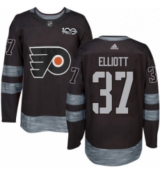 Mens Adidas Philadelphia Flyers 37 Brian Elliott Premier Black 1917 2017 100th Anniversary NHL Jersey Mens Adidas Philadelphia Flyers 37 Brian Elliott Premier Black 1917 2017 100th Anniversary NHL Jersey
