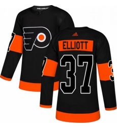 Mens Adidas Philadelphia Flyers 37 Brian Elliott Premier Black Alternate NHL Jersey Mens Adidas Philadelphia Flyers 37 Brian Elliott Premier Black Alternate NHL Jersey