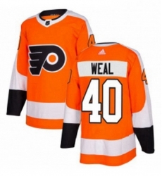 Mens Adidas Philadelphia Flyers 40 Jordan Weal Authentic Orange Home NHL Jersey Mens Adidas Philadelphia Flyers 40 Jordan Weal Authentic Orange Home NHL Jersey