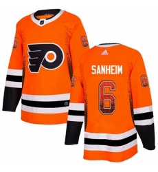 Mens Adidas Philadelphia Flyers 6 Travis Sanheim Authentic Orange Drift Fashion NHL Jersey Mens Adidas Philadelphia Flyers 6 Travis Sanheim Authentic Orange Drift Fashion NHL Jersey