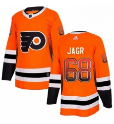 Mens Adidas Philadelphia Flyers 68 Jaromir Jagr Authentic Orange Drift Fashion NHL Jersey Mens Adidas Philadelphia Flyers 68 Jaromir Jagr Authentic Orange Drift Fashion NHL Jersey
