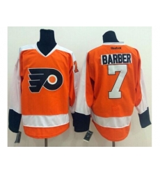 Philadelphia Flyers #7 Bill Barber Orange Stitched Jersey Philadelphia Flyers #7 Bill Barber Orange Stitched Jersey