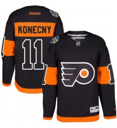 Flyers #11 Travis Konecny Black 2017 Stadium Series Stitched Youth NHL Jersey Flyers #11 Travis Konecny Black 2017 Stadium Series Stitched Youth NHL Jersey