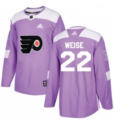 Youth Adidas Philadelphia Flyers 22 Dale Weise Authentic Purple Fights Cancer Practice NHL Jersey Youth Adidas Philadelphia Flyers 22 Dale Weise Authentic Purple Fights Cancer Practice NHL Jersey