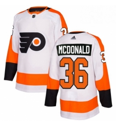 Youth Adidas Philadelphia Flyers 36 Colin McDonald Authentic White Away NHL Jersey Youth Adidas Philadelphia Flyers 36 Colin McDonald Authentic White Away NHL Jersey