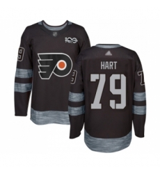 Youth Philadelphia Flyers #79 Carter Hart Authentic Black 1917-2017 100th Anniversary Hockey Jersey Youth Philadelphia Flyers #79 Carter Hart Authentic Black 1917-2017 100th Anniversary Hockey Jersey