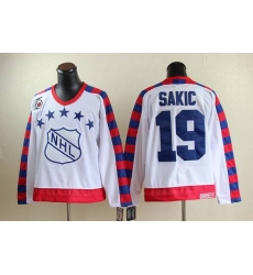 Nordiques #19 Joe Sakic White All Star CCM Throwback 75TH Stitched NHL Jersey Nordiques #19 Joe Sakic White All Star CCM Throwback 75TH Stitched NHL Jersey