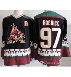 Men Adidas Arizona Coyotes 97 Jeremy Roenick Black Stitched NHL Jersey Men Adidas Arizona Coyotes 97 Jeremy Roenick Black Stitched NHL Jersey