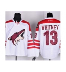 NHL Jerseys Phoenix Coyotes #13 WHITNEY white Jersey NHL Jerseys Phoenix Coyotes #13 WHITNEY white Jersey