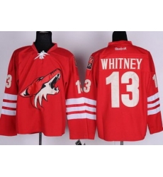 Phoenix Coyotes 13 Ray Whitney Red NHL Jerseys Phoenix Coyotes 13 Ray Whitney Red NHL Jerseys
