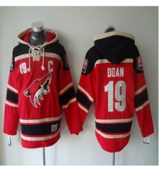 Phoenix Coyotes #19 Shane Doan Red Sawyer Hooded Sweatshirt Stitched NHL Jersey Phoenix Coyotes #19 Shane Doan Red Sawyer Hooded Sweatshirt Stitched NHL Jersey