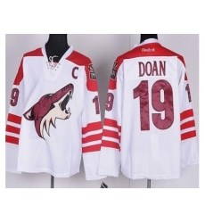 Phoenix Coyotes 19 Shane Doan White Road Stitched NHL Jersey Phoenix Coyotes 19 Shane Doan White Road Stitched NHL Jersey