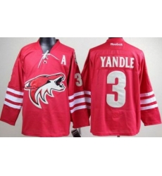 Phoenix Coyotes #3 Keith Yandle Red NHL Jersey Phoenix Coyotes #3 Keith Yandle Red NHL Jersey