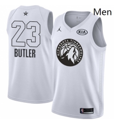 Mens Nike Jordan Minnesota Timberwolves 23 Jimmy Butler Swingman White 2018 All Star Game NBA Jersey Mens Nike Jordan Minnesota Timberwolves 23 Jimmy Butler Swingman White 2018 All Star Game NBA Jersey