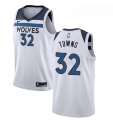 Mens Nike Minnesota Timberwolves 32 Karl Anthony Towns Swingman White NBA Jersey Association Edition Mens Nike Minnesota Timberwolves 32 Karl Anthony Towns Swingman White NBA Jersey Association Edition