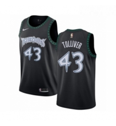 Mens Nike Minnesota Timberwolves 43 Anthony Tolliver Swingman Black Hardwood Classics Jersey Mens Nike Minnesota Timberwolves 43 Anthony Tolliver Swingman Black Hardwood Classics Jersey