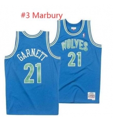 NBA Minnisota 3 Marbury throbwakc jersey NBA Minnisota 3 Marbury throbwakc jersey