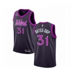 Womens Minnesota Timberwolves 31 Keita Bates Diop Swingman Purple Basketball Jersey City Edition Womens Minnesota Timberwolves 31 Keita Bates Diop Swingman Purple Basketball Jersey City Edition