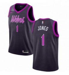 Womens Nike Minnesota Timberwolves 1 Tyus Jones Swingman Purple NBA Jersey City Edition Womens Nike Minnesota Timberwolves 1 Tyus Jones Swingman Purple NBA Jersey City Edition