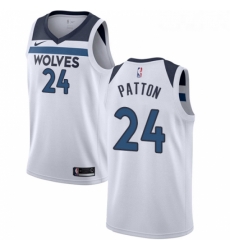 Womens Nike Minnesota Timberwolves 24 Justin Patton Authentic White NBA Jersey Association Edition Womens Nike Minnesota Timberwolves 24 Justin Patton Authentic White NBA Jersey Association Edition