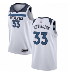 Youth Nike Minnesota Timberwolves 33 Robert Covington Swingman White NBA Jersey Association Edition Youth Nike Minnesota Timberwolves 33 Robert Covington Swingman White NBA Jersey Association Edition