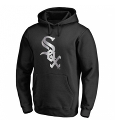 Men MLB Chicago White Sox Platinum Collection Pullover Hoodie Black Men MLB Chicago White Sox Platinum Collection Pullover Hoodie Black